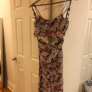 Reformation Two-piece crop top + skirt